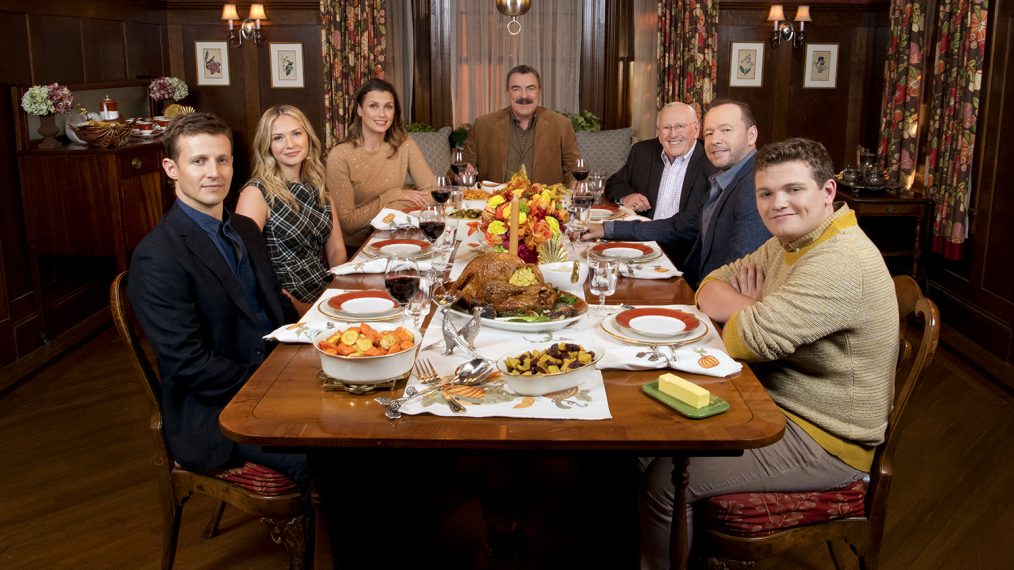 Cast of Blue Bloods during the famous Sunday dinner