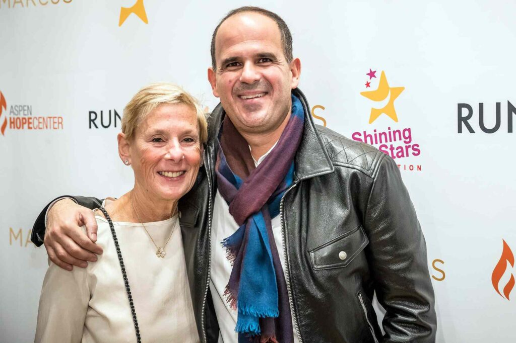 Marcus Lemonis and his wife Bobbi attending a business event.