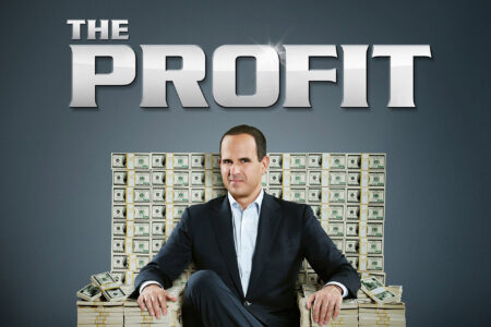 Marcus Lemonis mentoring a business owner on The Profit TV show.