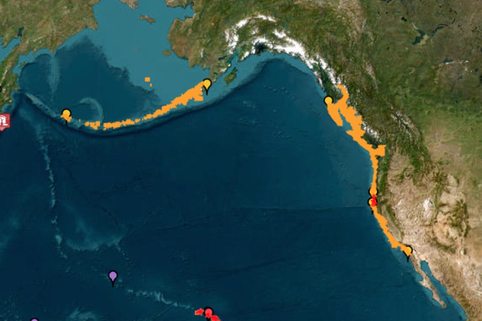 Tsunami Warning California
